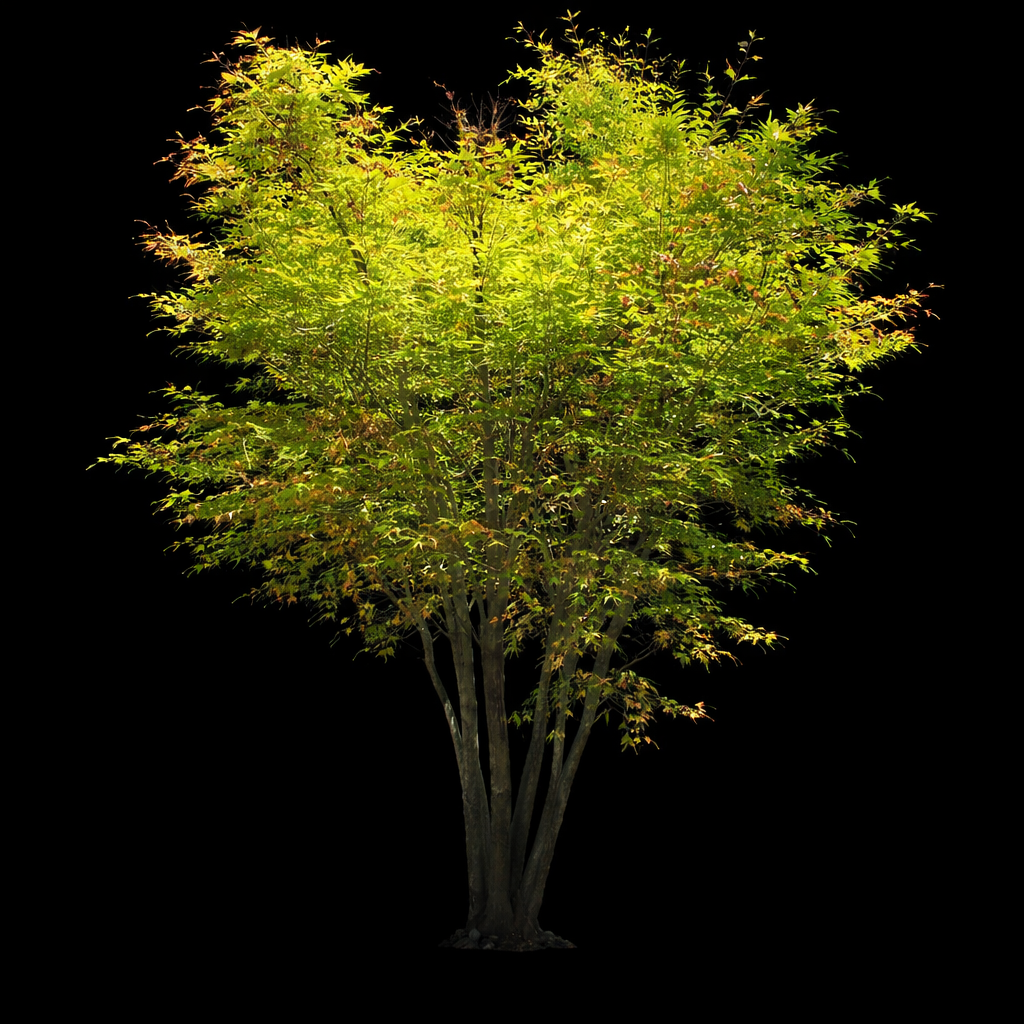 Acer japonicum 4 fond noir