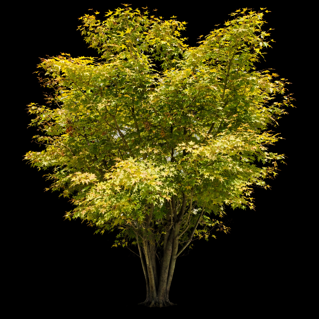 Acer japonicum 5 fond noir