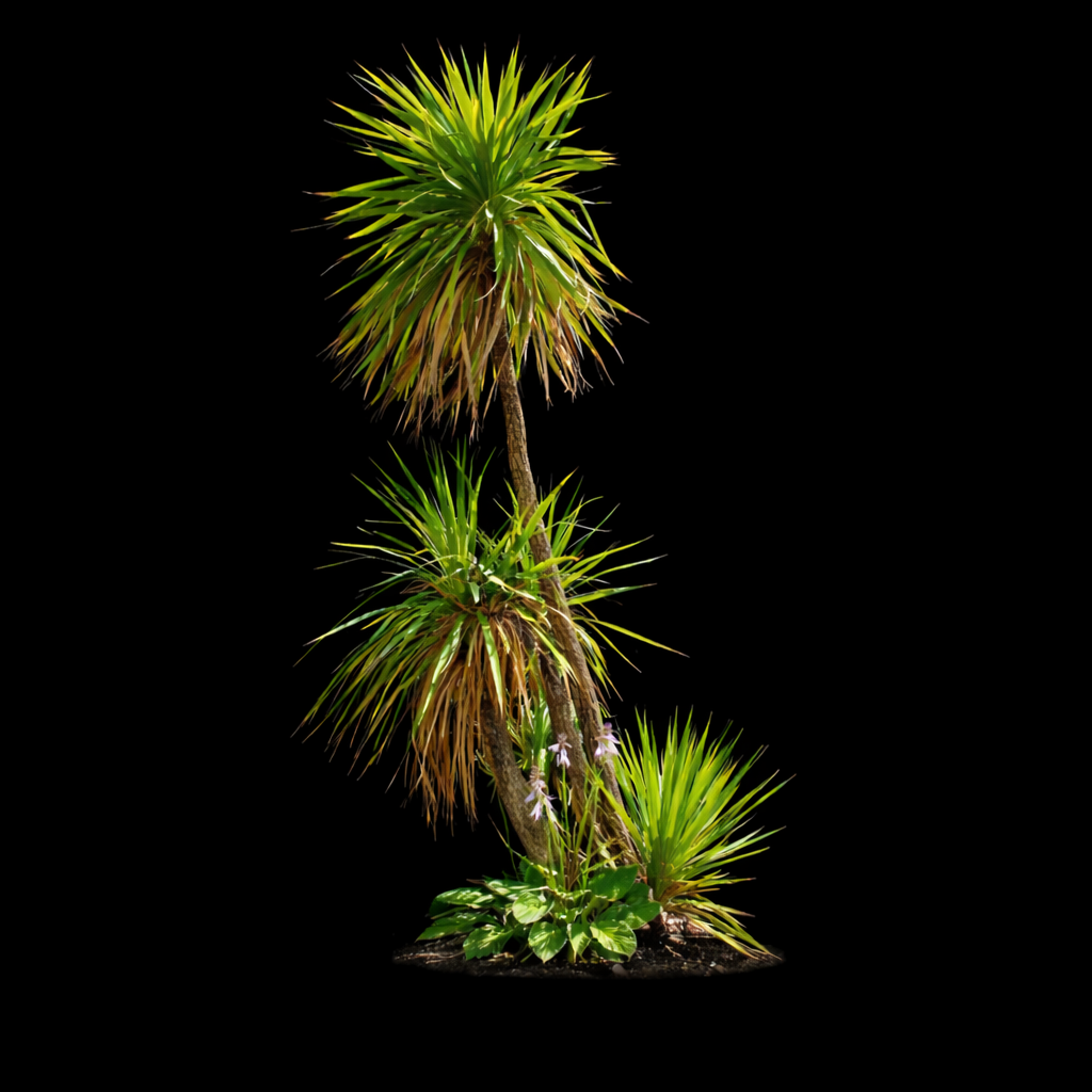 Dracena indivisa 2 fond noir